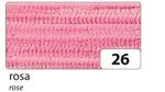Folia Chenilledraht rosa, 500 x 8 mm
