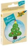 Folia Filz N&auml;hset f&uuml;r Kinder-Mini Filzinie, Anh&auml;nger Christbaum, 9 teilig