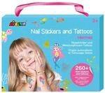 Carletto 260Nagelsticker & Tattoos Meerjungfrau