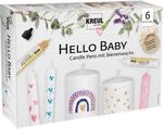 KREUL 49758 Candle Pen 6er Set Hello Baby