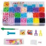 Van Manen Bastelset Loombox 5600 Gummib&auml;nder mit Zubeh&ouml;r mehrfarbig