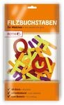 Roth Filzbuchstaben selbstklebend M&auml;dchen