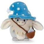 NICI Kuscheltier Set Esel Earl mit Zaubertrank und Zaubererkost&uuml;m 8 cm gau blau