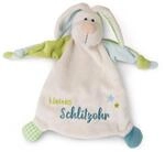 NICI 47131 Schmusetuch Hase "Kleines Schlitzohr"25x25cm an Header Karte