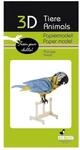 Fridolin 3D Papiermodell Papagei