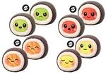 Van Manen Pl&uuml;sch Take me home Kawaii Sushi 1 St&uuml;ck, 4-fach sortiert