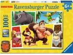 Ravensburger 12004346 Kinderpuzzle 100 XXL Teile - Nintendo Super Mario - Die Affen