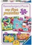 Ravensburger 12004249 Kinderpuzzle 2, 4, 6, 8 Teile - Dino-Freunde