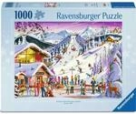 Ravensburger 12001719 Erwachsenenpuzzle 1000 Teile - Auf der Skipiste