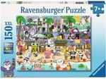Ravensburger 12001704 Kinderpuzzle 150 XXL Teile - Spa&szlig; an der Strandpromenade