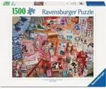 Ravensburger 12001703 Erwachsenenpuzzle 1500 Teile - Reise nach Tokio