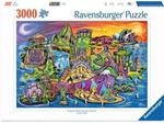 Ravensburger 12001825 Erwachsenenpuzzle 3000 Teile - Sch&auml;tze der Welt