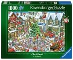 Ravensburger 12001801 Weihnachtspuzzle 1000 Teile - Wimmelbild Weihnachten von Ray