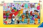 Ravensburger 12004250 Kinderpuzzle 15 Teile - Kost&uuml;mparty