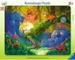 Ravensburger 12004251 Kinderpuzzle 36 Teile - Sonnenuntergang im Dschungel
