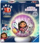 Ravensburger 12008059 3D Puzzle-Ball Nachtlicht Gabby's Dollhouse