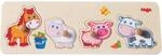 HABA 301939 Greifpuzzle Bauernhof-Tierkinder, 4 Teile