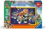 Ravensburger 12004364 Kinderpuzzle 2x12 Teile - Paw Patrol 3 Dino Movie