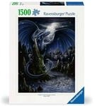 Ravensburger 12000731 Erwachsenenpuzzle 1500 Teile - Der Schwarzblaue Drache