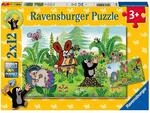 Ravensburger 05090 Kinderpuzzle 2x12 Teile - Gartenparty mit Freunden