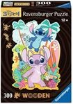 Ravensburger 12001916 WOODEN Puzzle - Angel & Stitch - konturgeformtes...