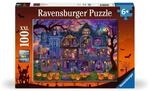 Ravensburger 12004070 Kinderpuzzle 100 XXL Teile - Monsterhafte Hausparty