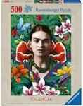 Ravensburger 12001736 Erwachsenenpuzzle 500 Teile - Frida Kahlo, bl&uuml;hende Fantasie