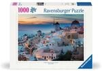 Ravensburger 12000663 Erwachsenenpuzzle 1000 Teile - Abend &uuml;ber Santorini