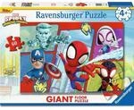 Ravensburger 12004216 Kinderpuzzle 60 Teile - Spider-Man - Spidey in Aktion!