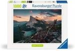 Ravensburger 12000033 Erwachsenenpuzzle 1000 Teile - Abends in den Rocky Mountains