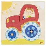 goki Steckpuzzle Traktor