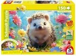 Schmidt Spiele Puzzle - Igelchen, 150 Teile, Grasfaser Kinderpuzzle