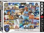 Eurographics Puzzle 1000 Globetrotter Welt
