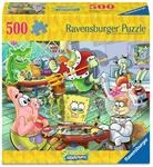 Ravensburger 12001831 Erwachsenenpuzzle 500 Teile - SpongeBob Schwammkopf -