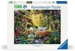 Ravensburger 12000696 Erwachsenenpuzzle 1500 Teile - Idylle am Wasserloch