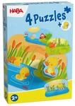HABA 4 erste Puzzles - Tierkinder