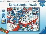 Ravensburger 12004265 Kinderpuzzle 200 XXL Teile - Trubel im Winterdorf