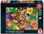 Schmidt Spiele Puzzle Tiger-Welpe, 1000 Teile