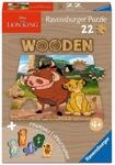 Ravensburger 12004083 WOODEN Puzzle Kids 22 Teile - Disney Der K&ouml;nig der L&ouml;wen -