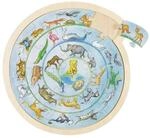 goki Einlegepuzzle Tierkreis, 27 Teile