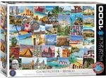Eurographics Puzzle 1000 Globetrotter Mexiko