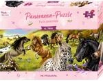 Die Spiegelburg Panorama-Puzzle - Pferdefreunde (250 Teile)
