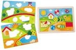 Hape Pepe & Friends Sonnental Puzzle