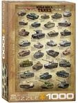 Eurographics Puzzle 1000 Puzzle - Panzer des 2. Weltkriegs