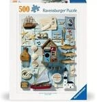 RAVENSBURGER 12000223 Erwachsenenpuzzle 500 Teile Teile Maritimes Flair