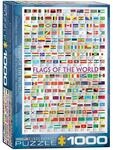 Eurographics Puzzle 1000 Flaggen der Welt