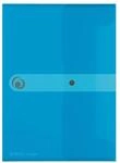 Herlitz Dokumententasche PP A4 transparent blau