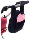 Bayer Chic Wickeltasche Pink Checker