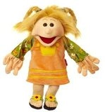 LIVING PUPPETS W138 Handpuppen 45cm kleine Jenny