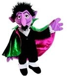 LIVING PUPPETS SE106 Sesamstrasse Handpuppen 65 cm Graf Zahl